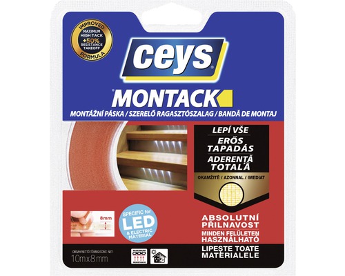 Lepiaca páska obojstranná Ceys Montack pre LED a elektroinštaláciu
