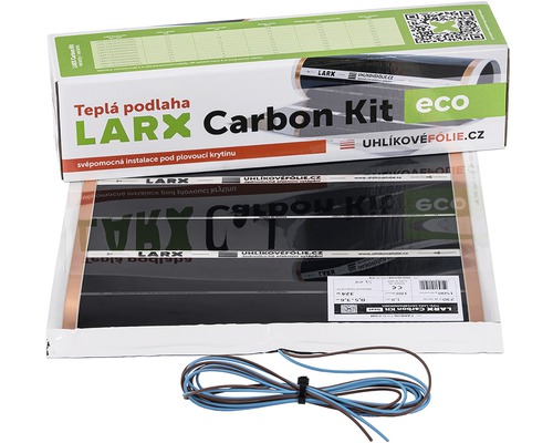 Elektrické podlahové kúrenie LARX Carbon Kit eco 100 W, dĺžka 2,0 m