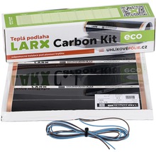 Elektrické podlahové kúrenie LARX Carbon Kit eco 150 W, dĺžka 3,0 m-thumb-0