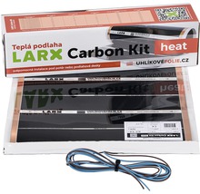 Elektrické podlahové kúrenie LARX Carbon Kit heat 360 W, dĺžka 4,0 m-thumb-0