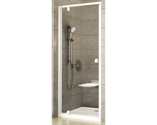 Sprchové dvere RAVAK Pivot PDOP1-80 white/white+Transparent 03G40101Z1