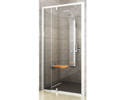 Sprchové dvere RAVAK Pivot PDOP2-100 white + Transparent 03GA0100Z1