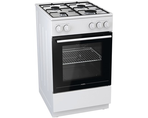 Voľne stojaci plynový sporák s rúrou