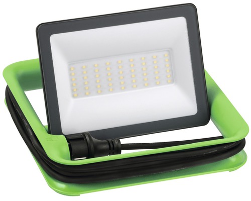LED stavebný reflektor s navíjaním kábla