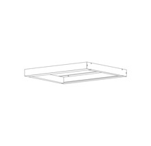 Alu rám k LED panelu EVO UGR 19 600x600 mm biely