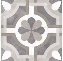 Dekoratívna podlahová dlaždica s kvetinovým vzorom