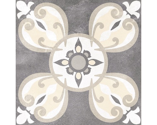 Dekoratívna dlaždica s kvetinovým vzorom