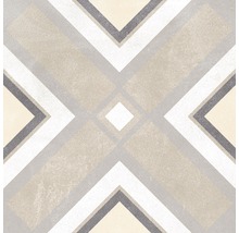 Dekoratívna podlahová dlaždica s geometrickým vzorom