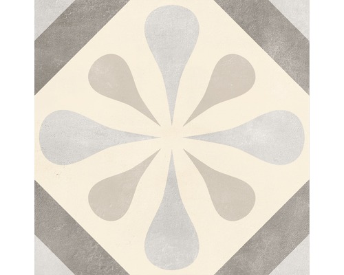 Dekoratívna dlaždica s kvetinovým vzorom