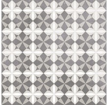 Vzor dlaždíc s geometrickými tvarmi pre podlahové alebo stenové krytiny