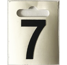 Štítok s číslom 7