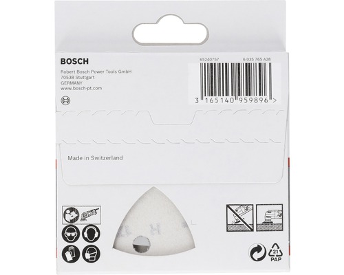 Logo Bosch na obale brúsneho papiera pre elektrické náradie
