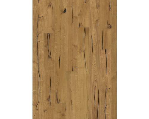 Svetlá dubová parketová podlaha so sukmi a kresbou