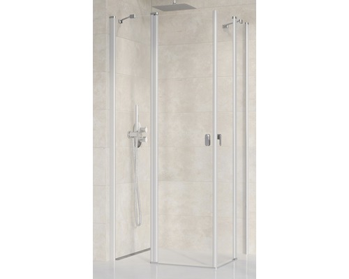 Jedna strana sprchového kúta Ravak Chrome CRV2-120 satin+Transparent 1QVG0U00Z1 Jedna strana sprchového kúta Ravak Chrome CRV2-120 satin+Transparent 1QVG0U00Z1
