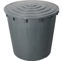 Sivá maltová nádoba s vekom