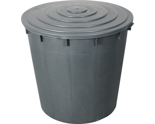 Sivá maltová nádoba s vekom