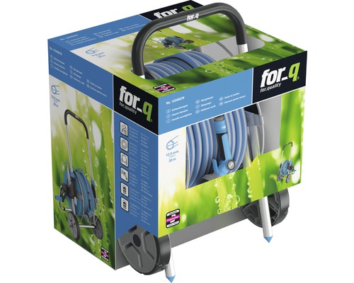 Balenie navijaka na hadicu for_q s 30 metrovou hadicou