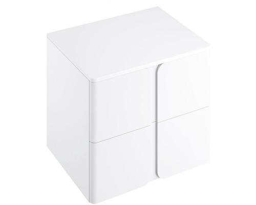 Kúpeľňová skrinka nízka RAVAK Balance 800 biela