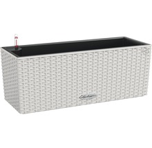 Kvetináč v dizajne ratanu s ukazovateľom hladiny vody