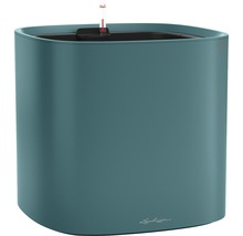 Štvorcový kvetináč s ukazovateľom hladiny vody