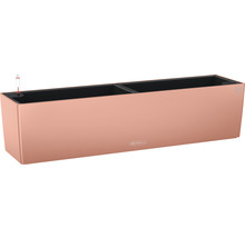 Obdĺžnikový kvetináč s ukazovateľom hladiny vody a zavlažovacím systémom