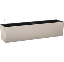 Obdĺžnikový kvetináč so zavlažovacím systémom