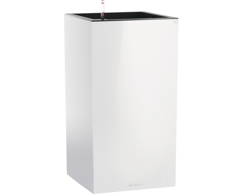 Obdĺžnikový kvetináč so zavlažovacím systémom