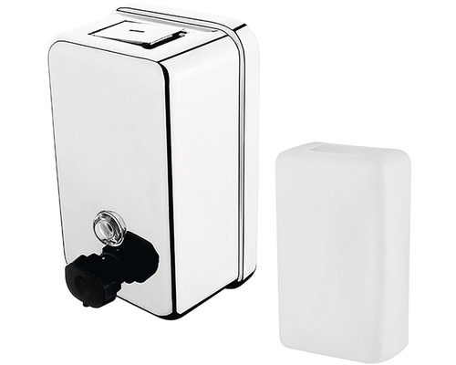 Nástenný dávkovač mydla s nádobou