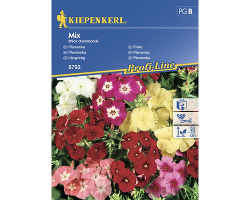 Logo Kiepenkerl, balíček semien Mix Phlox drummondii