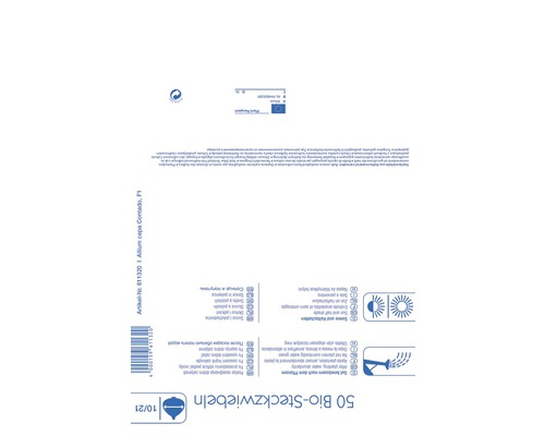 Balenie 50 bio sadzačiek cibule