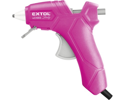 Tavná lepiaca pištoľ EXTOL 25W, priemer 7,2 mm Tavná pištoľ Extol Lady