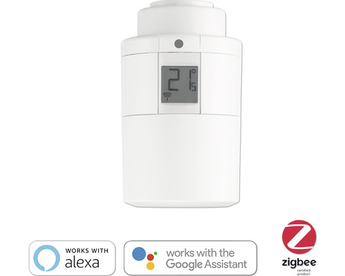 Digitálny termostat radiátora s kompatibilitou s Alexa a Google Assistant