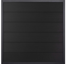 Záhradná bránka s vodorovnými lamelami