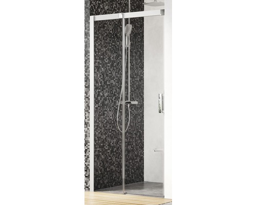 Sprchové dvere RAVAK Matrix MSD2-120 L satin+Transparent 0WLG0U00Z1