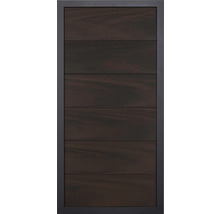 Terasaové dvere s piatimi lamelami a rámom