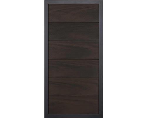 Terasaové dvere s piatimi lamelami a rámom