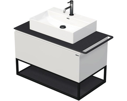 Kúpeľňová skrinka s umývadlom Intedoor TARA 98 cm TA OALU 90 1Z KDP-0