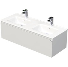 Kúpeľňová skrinka s dvojumývadlom Intedoor LETTY 121 cm LE 120D 1Z