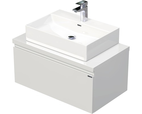 Kúpeľňová skrinka s umývadlom Intedoor LETTY 80 cm LE DESK 80 1Z-0