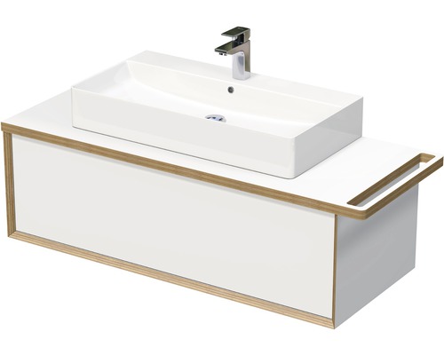 Kúpeľňová skrinka s umývadlom Intedoor MULTI 128 cm OXO MULTI 120 1Z KDP