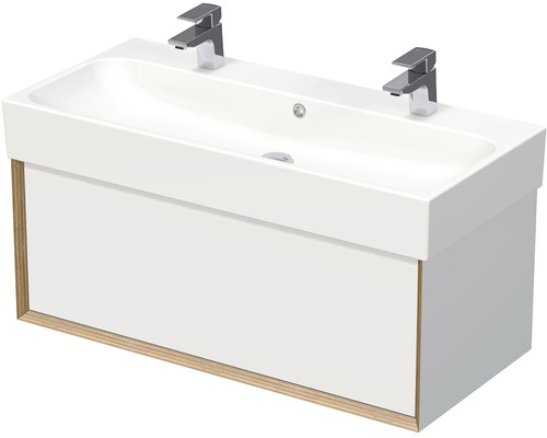 Kúpeľňová skrinka s umývadlom Intedoor MULTI 100 cm OXO MULTI 100D 1Z-0
