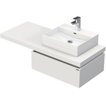 Kúpeľňová skrinka s umývadlom Intedoor DESK 120,5 cm DE 54 120 P STORM 1Z