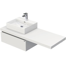 Kúpeľňová skrinka s umývadlom Intedoor DESK 130,5 cm DE 54 130 L STORM 1Z-thumb-0