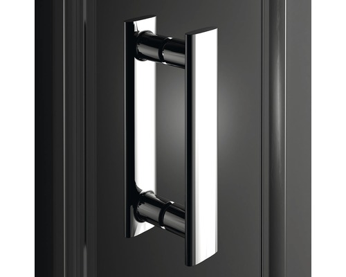 Kovová kľučka dverí sprchovacieho kúta