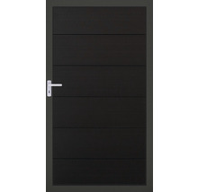 Moderné interiérové dvere s horizontálnymi líniami a kľučkou