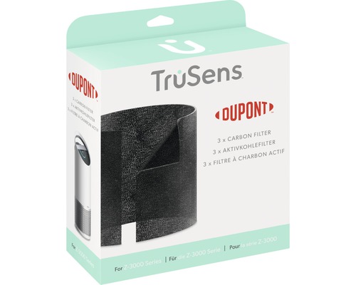 TruSens uhlíkový filter série Z-3000, balenie 3 ks