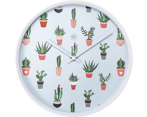 Nástenné hodiny NeXtime Cactus Ø 30 cm