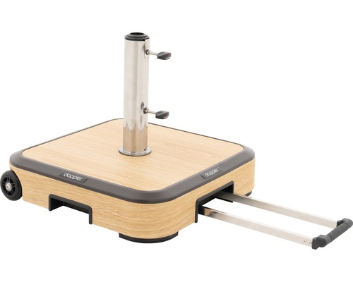 Doppler stojan na slnečník s kolieskami a teleskopickou rukoväťou