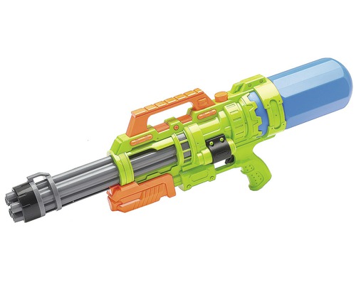 Vodná pištoľ s nádržou na vodu