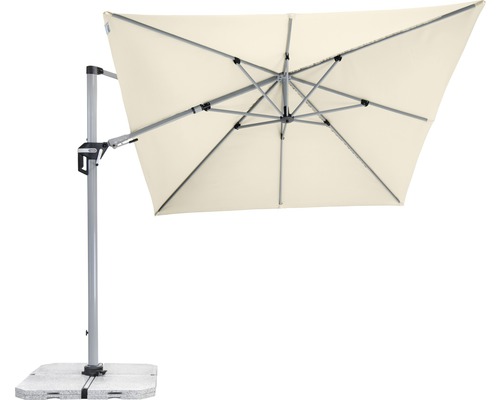 Výkyvný slnečník so stojanom pre vonkajšie použitie
